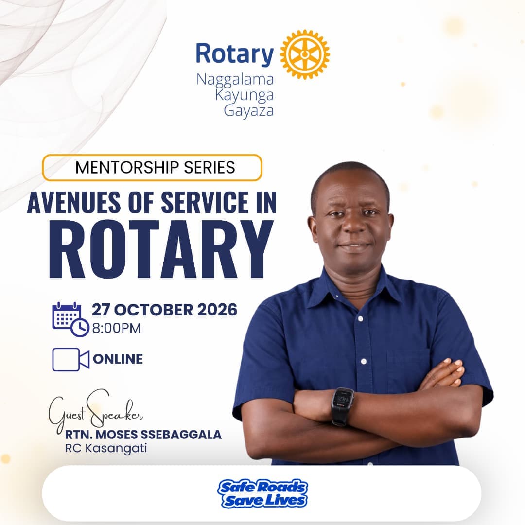 Flyer: AVENUES OF SERVICE IN ROTARY