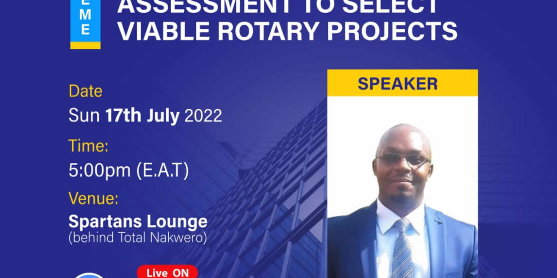 Conducting a Needs assessment to select viable Rotary Projects