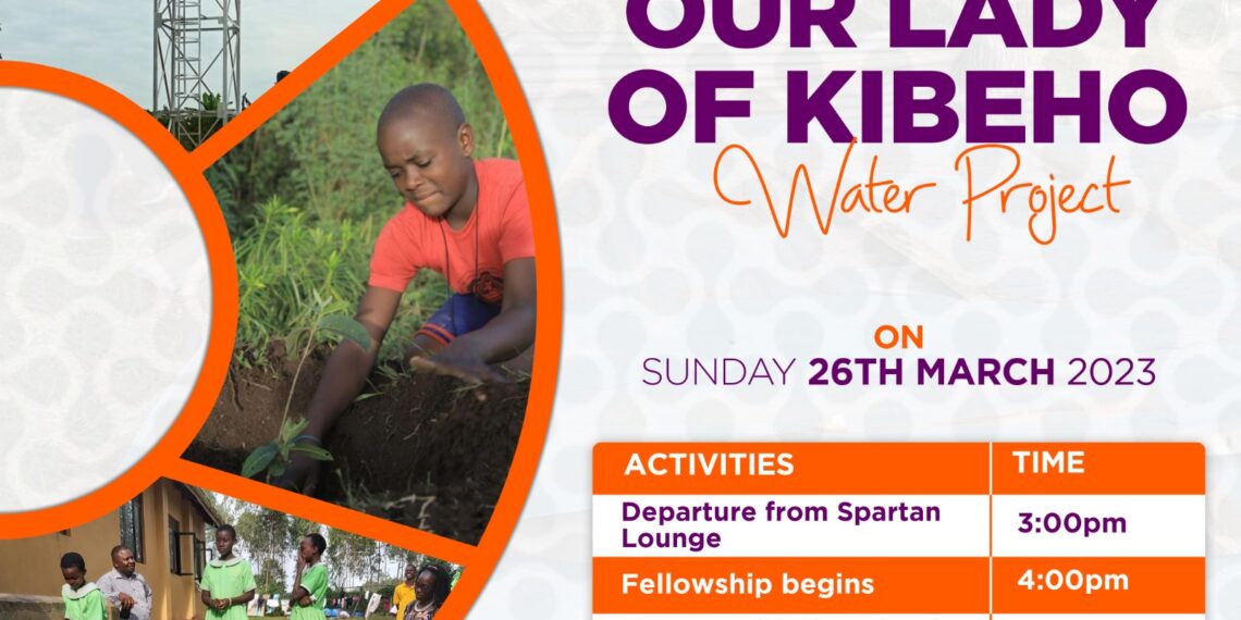 Club Visit to Our Lady of Kibeho – Water Project