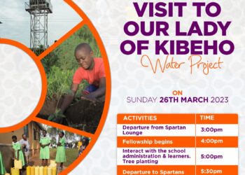 Club Visit to Our Lady of Kibeho – Water Project