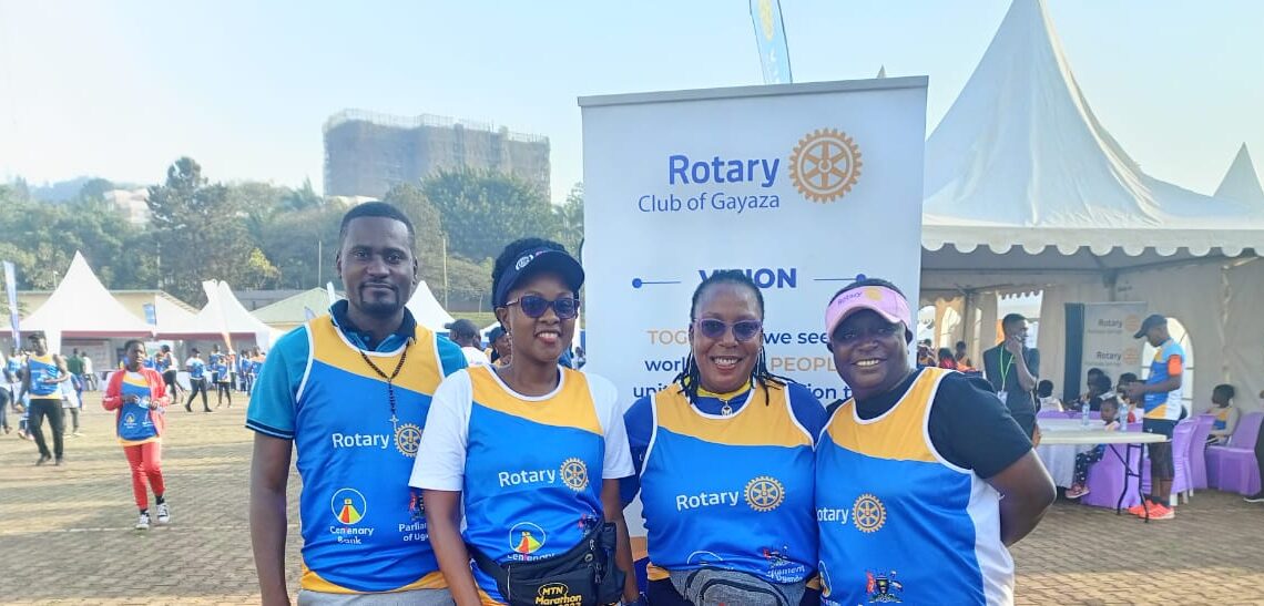 Rotary club of Gayaza participated