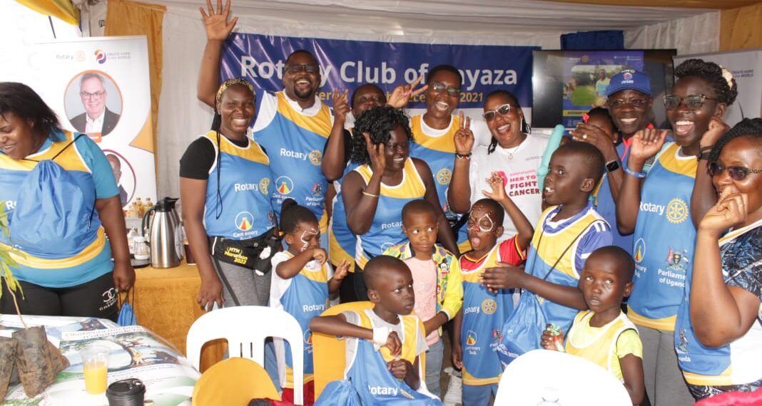 Rotary club of Gayaza participated